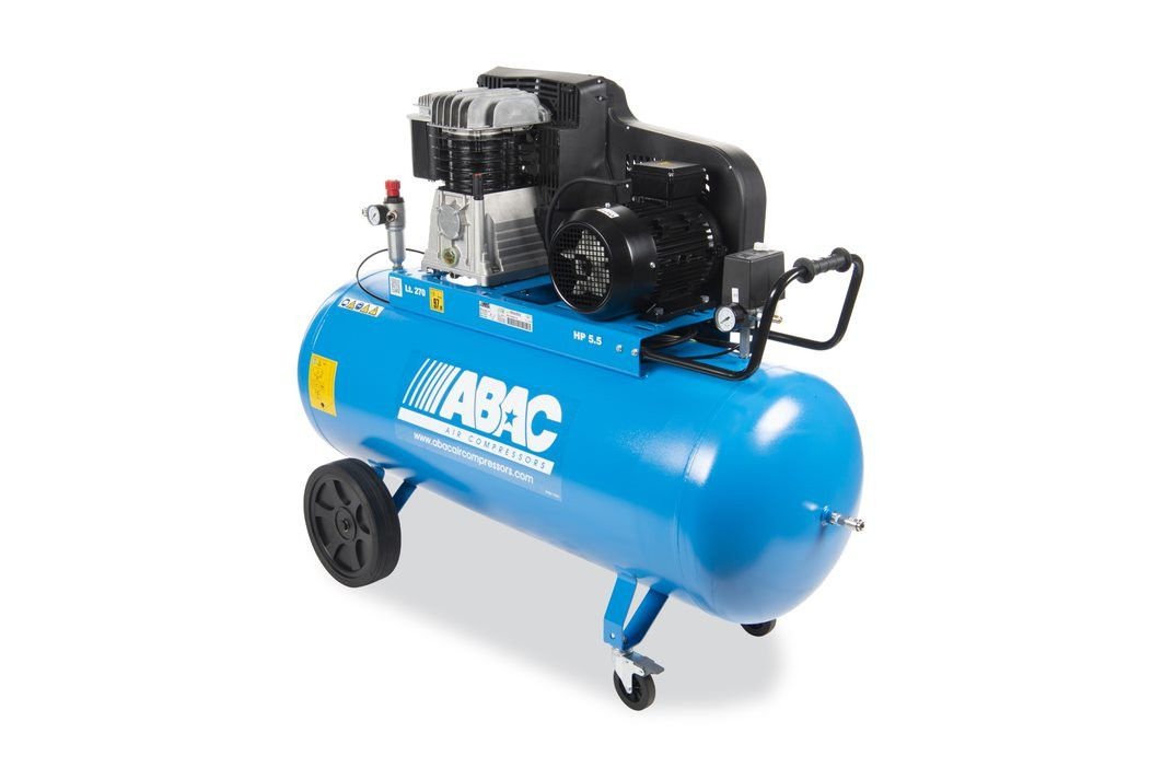 Compresor de aer cu piston - 400V, 4 kW, 653 L/min, 10 bari - Rezervor 270 Litri - ABAC-PRO-B5900B-270-CT5.5 - 2 | YEO