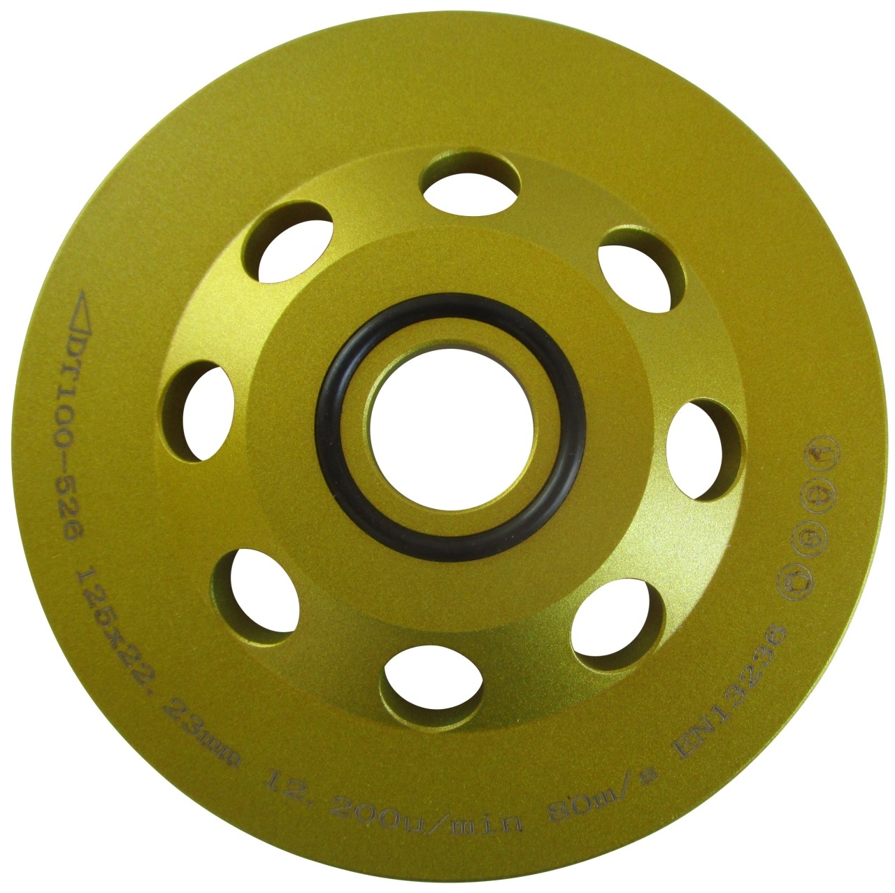 Cupa diamantata EASY pt. inlaturat adeziv, vopsea, epoxi - PCD-circular 125x22.2mm Premium - DXDH.4016.125.4.4 — imaginea 6