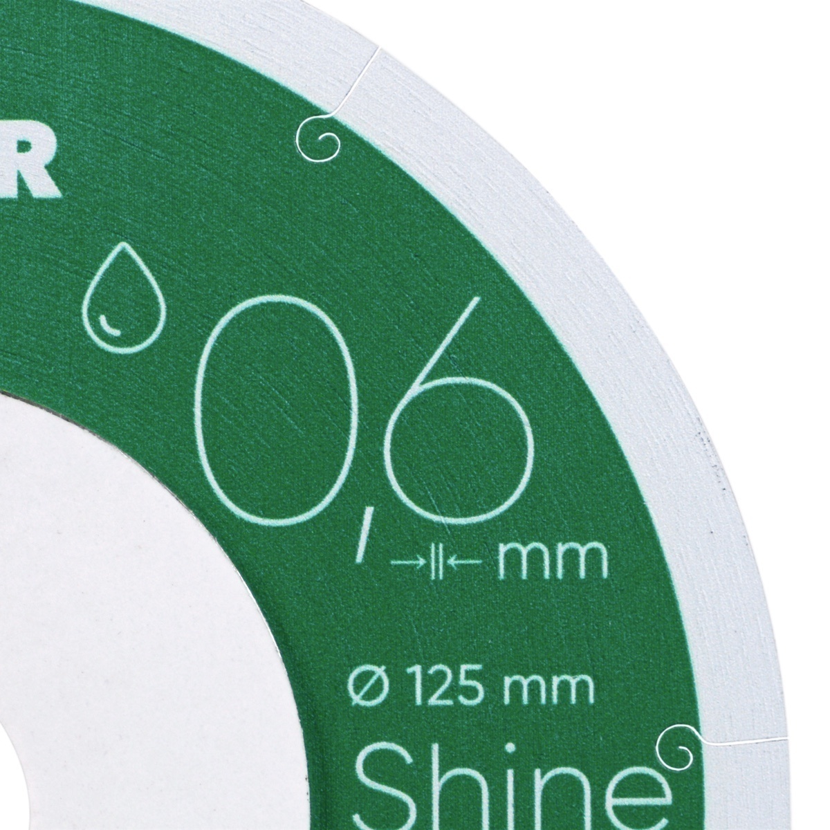 Disc diamantat DiStar Shine ultra-subtire (0.6mm) pt. Gresie portelanata, placi ceramice - 125x22.23 (mm) Super Premium - DiStar-11127457030 — imaginea 8