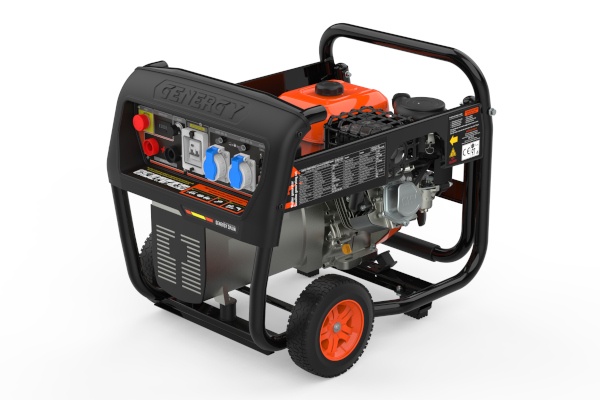 Generator de curent si sudura 6.5 kW, 200A - benzina, 230V, prize IP67 - Genergy Timanfaya II S - 1 | YEO