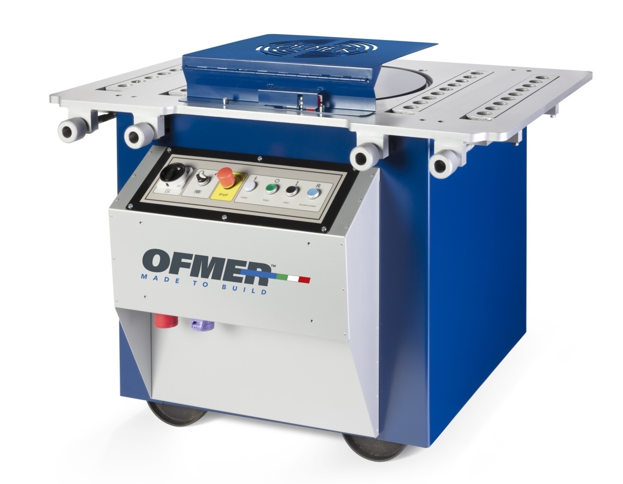 Masina de fasonat fier-beton, diam. max. 46mm, 400V - Ofmer-P56-Evo-3PH — imaginea 6