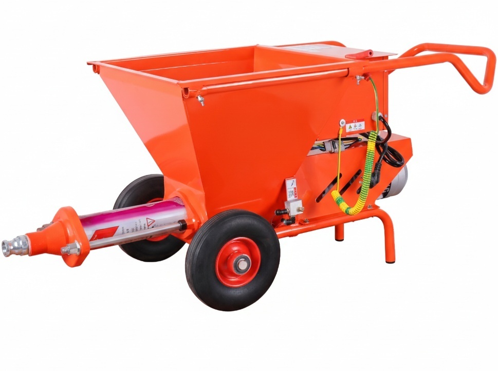 Masina multifunctionala de tencuit, gletuit, izolatii, debit max. 0-30 L/min, 2.2kW Monofazata, 30 bar, cuva 50L, WolfPack - WP-MFS30