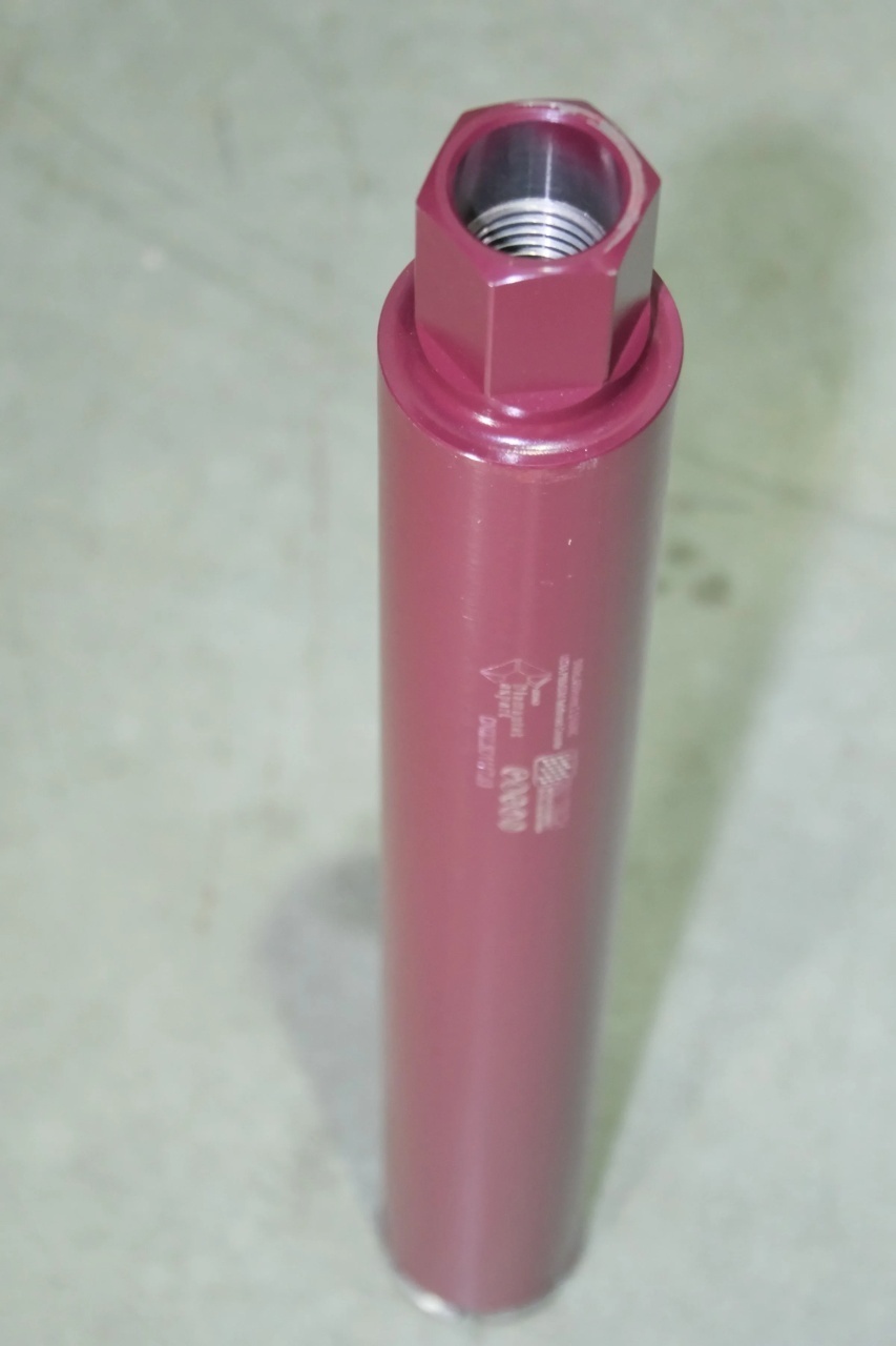 Carota diamantata segment Turbo Laser 3DTECH pt. beton armat diam. 67 x 450 (mm) - ULTRA Premium - DXQZ.3D1117.67 - imagine 3