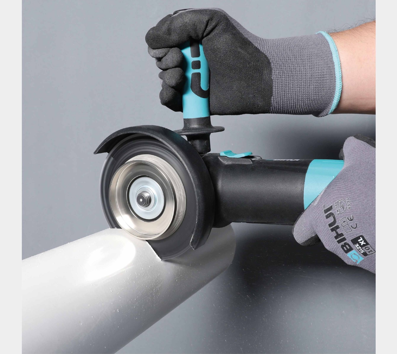 Disc brazat în vacuum pentru taiat Metal / PVC 125x22.2 (mm) - BIHUI-DCWMB5 - imagine 6