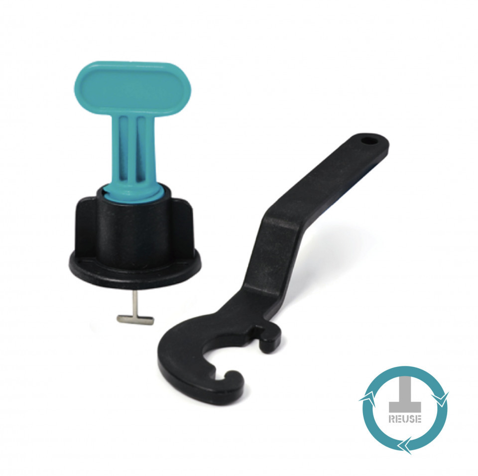 Distantieri Clips Autonivelare 1-2mm REUTILIZABILI - BIHUI-TSS100 - 1 | YEO