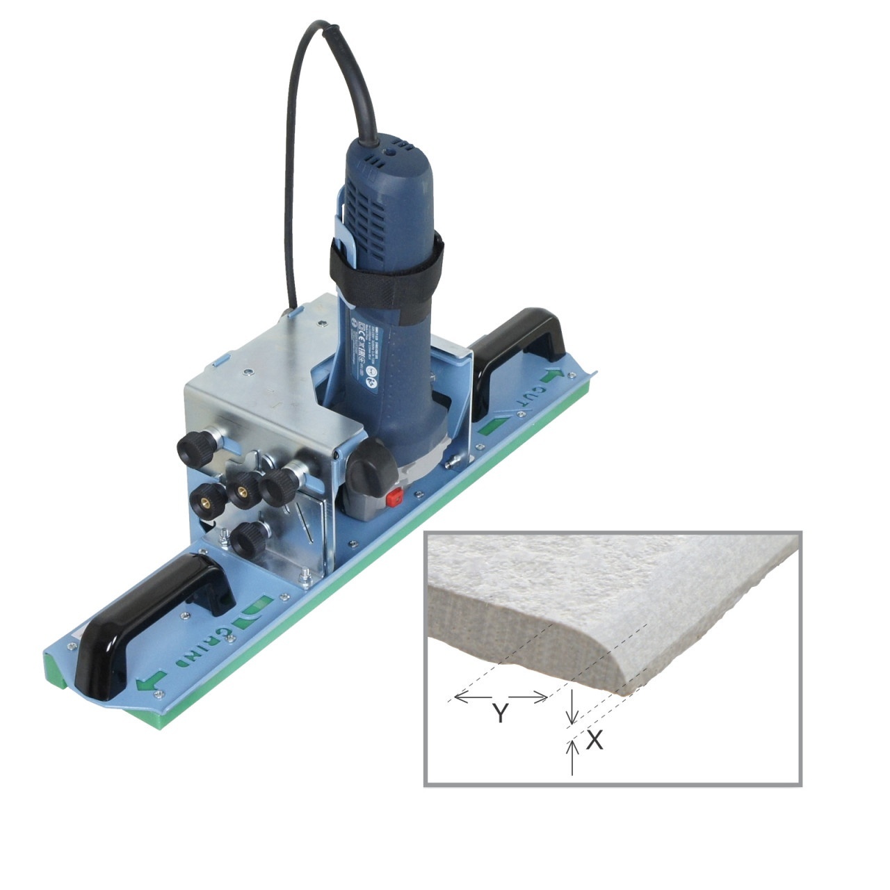 Masina profesionala pt. taiat si frezat placi ceramice mari Jolly Edge+75D - Sigma-37A3D — imaginea 9
