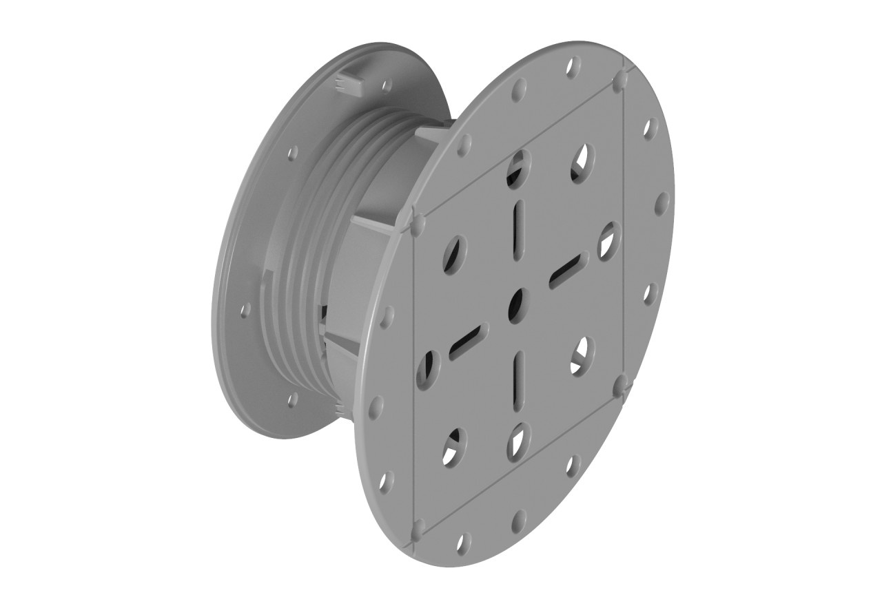Plot / Piedestal / Suport reglabil pentru gresie / pardoseli inaltate, inaltime variabila 52-82 mm - XLEV-L-B3 - Imagine 10
