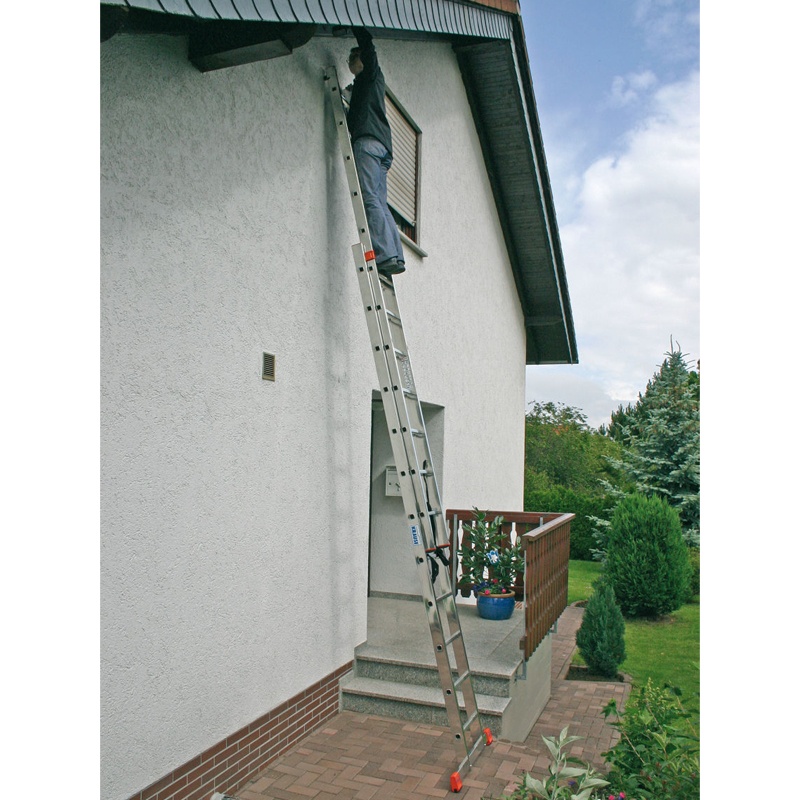 Scara multifunctionala din aluminiu Monto Dubilo, 2x12 trepte - 2 | YEO