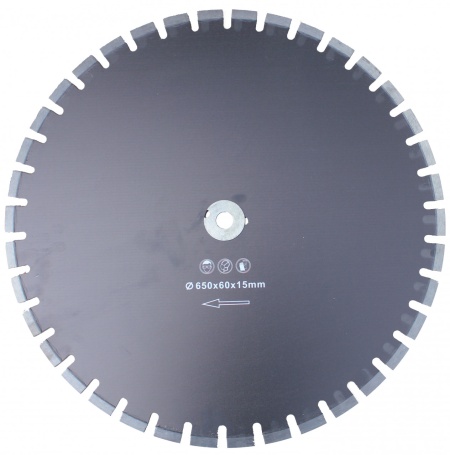 Disc DiamantatExpert pt. Caramida, Poroton, Mat. Constructii 650x60 (mm) Profesional Standard - DXDY.CP15.650.60 - Img 1