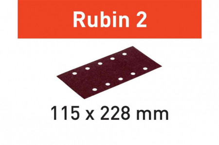 Foaie abraziva STF 115X228 P40 RU2/50 Rubin 2 - Img 1