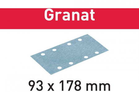Foaie abraziva STF 93X178 P180 GR/100 Granat - Img 1