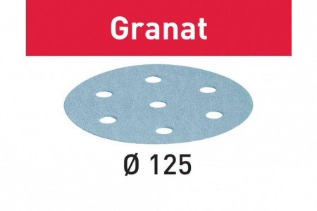 Foaie abraziva STF D125/8 P180 GR/10 Granat