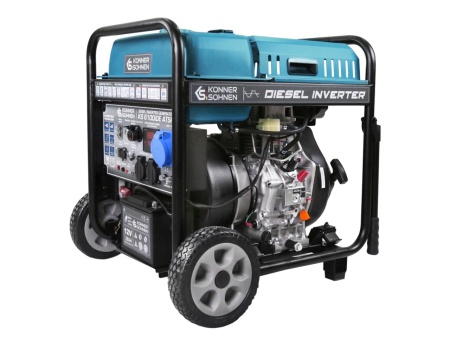 Generator de curent 5.5 kW inverter - DIESEL - Konner & Sohnen - KS-6100i-DЕ-ATSR