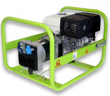 Generator de curent monofazat E5000, 4.6kW - Pramac - Img 1