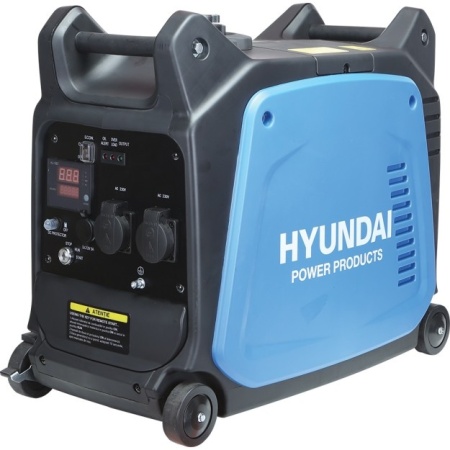 Generator portabil tip inverter, pornire electrica + telecomanda, 3.5 kW - Hyundai HY3500XSE