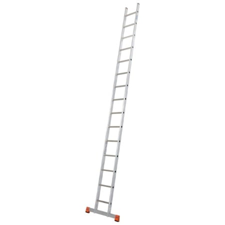 Scara simpla din aluminiu Monto Sibilo, 15 trepte