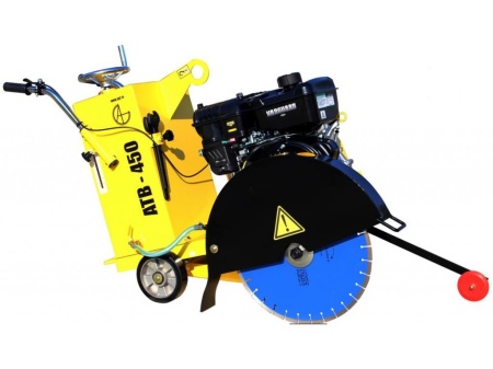 Masina de taiat asfalt / beton AGT ATB450/14 BB, diam. disc 350-500mm, motor B&S Vanguard400, 14 cp