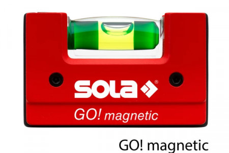 Nivela cu bula (boloboc) GO! magnetic - Sola-01621101 - Img 1