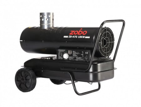 Zobo ZB-H70 Tun de aer cald, ardere indirecta, 18kW