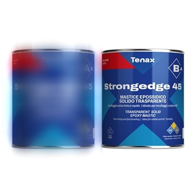 Adeziv / mastic epoxy pentru placi ceramice, piatra si quartz - Tenax StrongEdge 45 part B, 0.5kg - Img 1