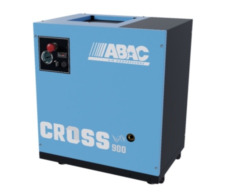 Compresor de aer profesional cu surub - 7.5 kW, 900 L/min, 10 bari - ABAC-CROSS-900-10-400/50