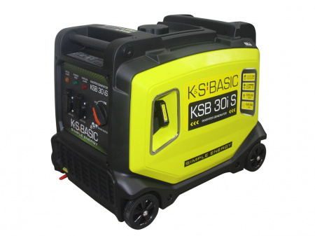 Generator de curent 3.0 kW inverter BASIC - benzina - SILENTIOS - Konner & Sohnen - KSB-30iS