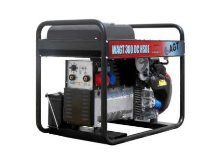 Generator de sudura AGT W300 DC HSBE (HONDA GX690, rezervor 16L)