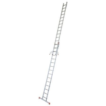 Scara culisanta din aluminiu Monto Fabilo, 2x15 trepte