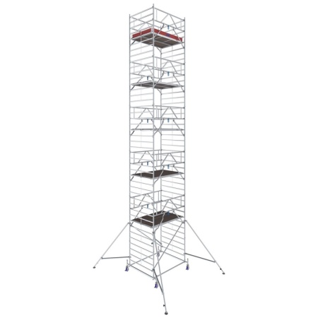 Schela mobila Stabilo S50 1,5 x 2m, aluminiu, inaltime lucru 12.4m, inaltime max. platforma 10.4m