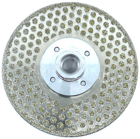 Disc DiamantatExpert Galvanizat pt. taiere si slefuire - Marmura, Gresie, Piatra 125xM14 (mm) Premium - DXDY.CNG-MC.125.M14