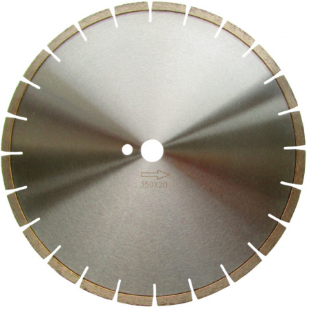 Disc DiamantatExpert pt. Caramida ft. dura - Laser 400x25.4 (mm) Premium - DXDH.18017.400.25 - Img 1