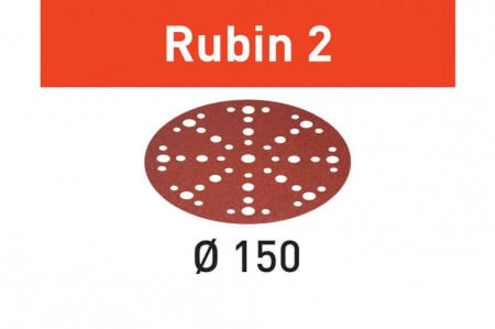 Foaie abraziva STF D150/48 P120 RU2/50 Rubin 2 - Img 1