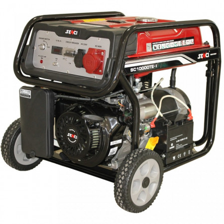 Generator de curent 8.5kW, Senci SC-10000E Top - AVR inclus, motor benzina cu demaraj electric - Img 1