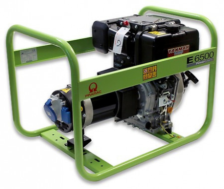 Generator de curent monofazat E6500, 5.3kW - Pramac - Img 1