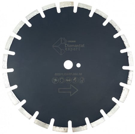 Disc DiamantatExpert pt. Asfalt, Caramida & Abrazive 350mm Profesional Standard - DXDY.EASF.350.25