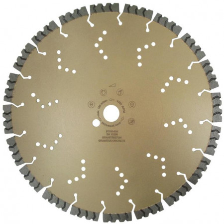 Disc DiamantatExpert pt. Beton armat extrem de dur &amp; piatra - SHARK 350mm Super Premium - DXDY.2040.350 - Img 1