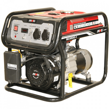 Generator curent SENCI SC-3500 Top, Putere max. 3.1 kW, 230V, AVR, motor benzina - Img 1
