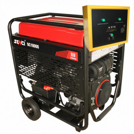 Generator de curent Senci SC-18000-EVO-ATS, Putere max. 17 kW