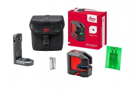 Nivela Laser Verde cu linii in cruce, Lino L2G - Alkaline - TWIST250 - Leica-912932 - Img 1