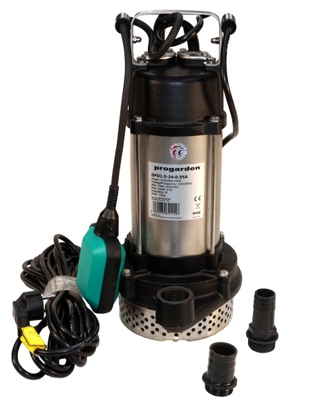 ProGARDEN QFD1.5-24-0.55A Pompa drenaj 1", 550W, apa murdara, 100L/min