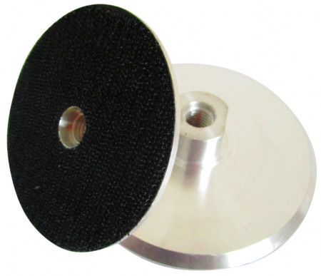 Suport rigid pt. dischete / paduri diamantate cu velcro 100mm - prindere M14 - DXDH.23007.100.U-Alu - Img 1