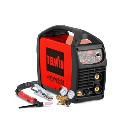 Technology Tig 222AC/DC - HF/LIFT - Aparat de sudura TELWIN cu accesorii