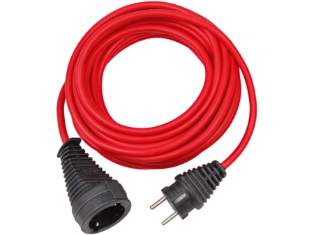 Cablu prelungitor 20 m rosu 3G1,5