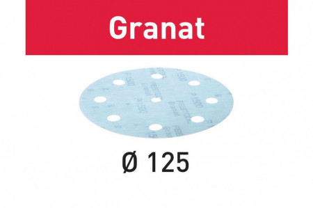 Foaie abraziva STF D125/8 P1200 GR/50 Granat