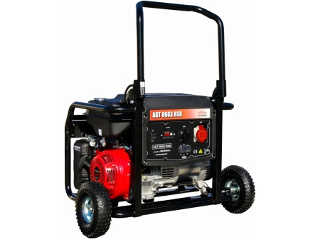 Generator de curent trifazat cu automatizare 6.6kW, AGT 8603 HSBE ATS - Img 1