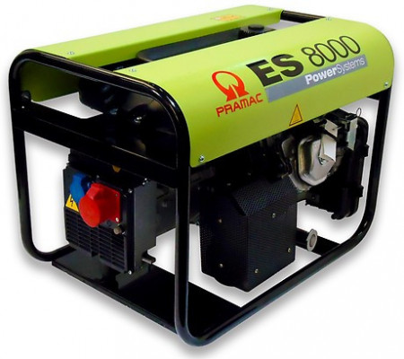 Generator de curent trifazat ES8000 +AVR, 6.6kW - Pramac - Img 1