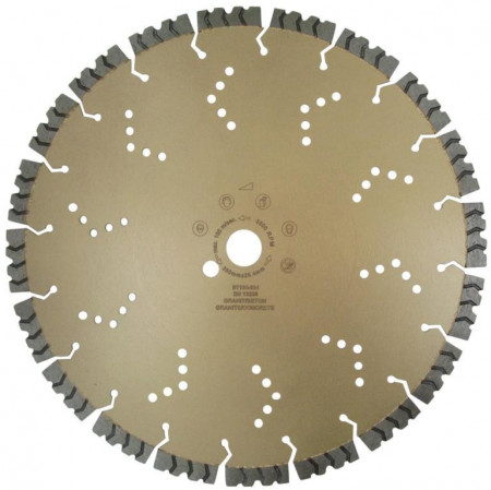 Disc DiamantatExpert pt. Beton armat extrem de dur &amp; piatra - SHARK 500mm Super Premium - DXDY.2040.500 - Img 1