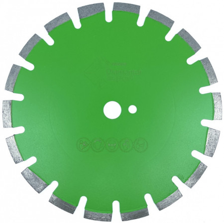 Disc DiamantatExpert pt. Beton Verde / Beton Proaspat 350x25.4 (mm) Profesional Standard - DXDY.GRN.350.25