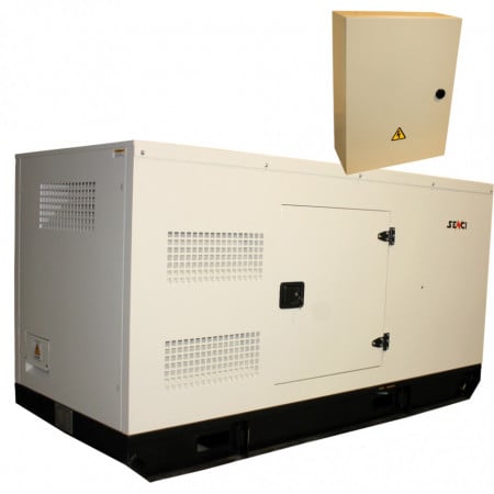 Generator de curent Insonorizat Senci SCDE 97YS-ATS, Putere max. 77 kW, 400V, AVR, ATS