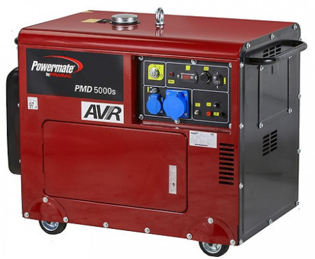 Generator de curent monofazat PMD5000s, 4,95kW - Powermate